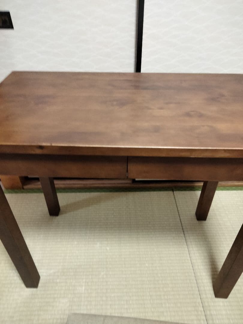 無印良品　木製学習机＆イス付き2点セット　大阪府引き取り限定