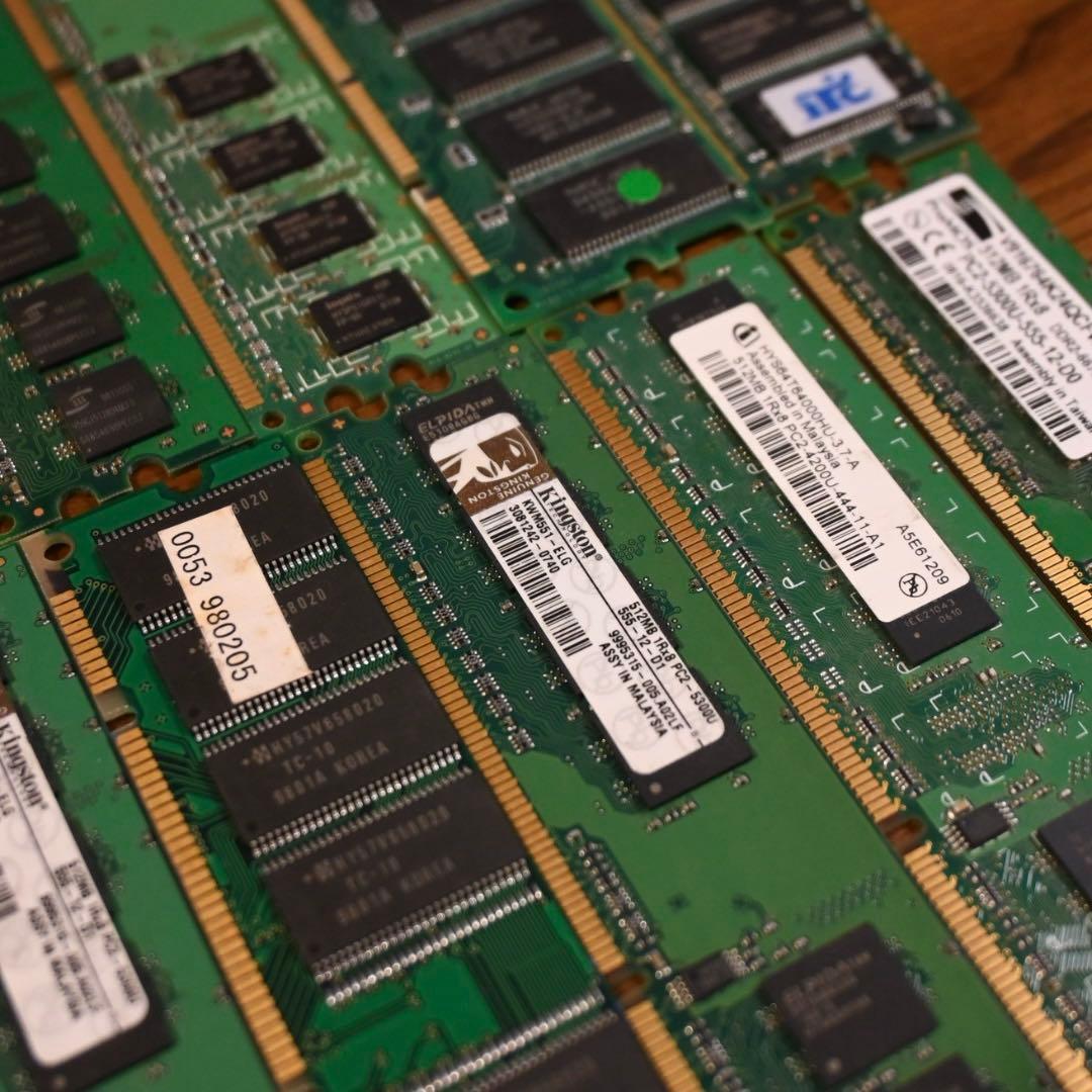 Intel PENTIUM PRO含むCPU及びメモリ数十枚　ジャンク　金