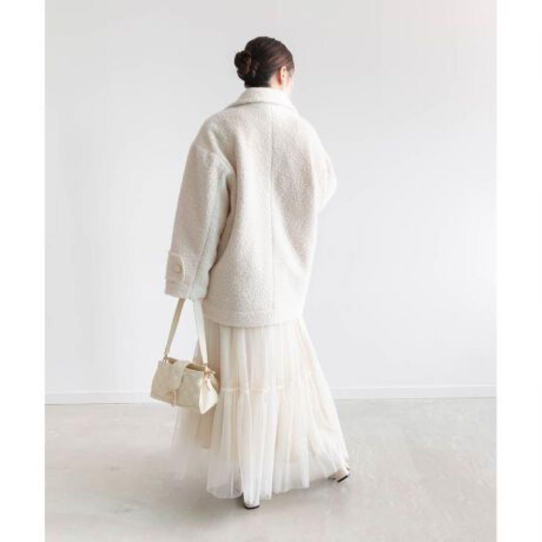 【ねこ】RANDA ループボアピーコート