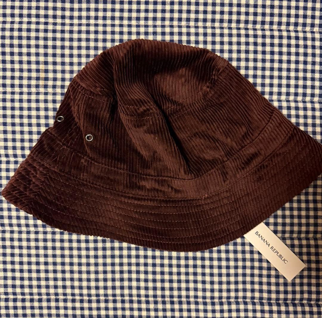 バナナリパブリック コーデュロイ バケットハット