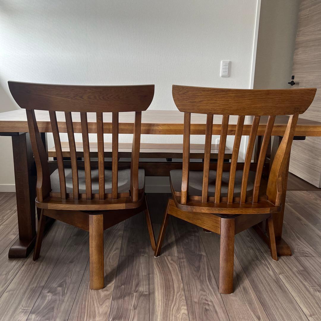 雲海　ダイニングテーブル　椅子　セット　【直接お取引】