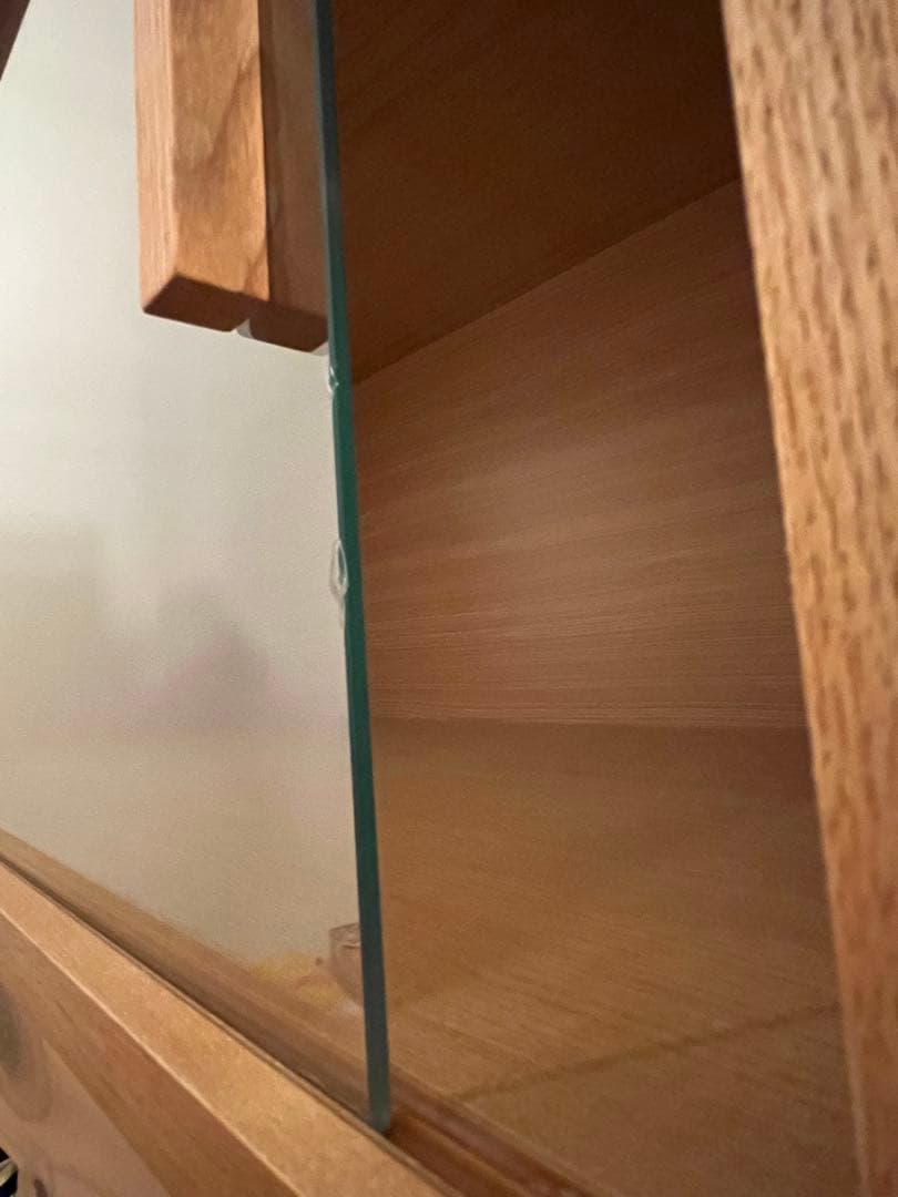 無印　ユニットシェルフ用　引き戸　旧型