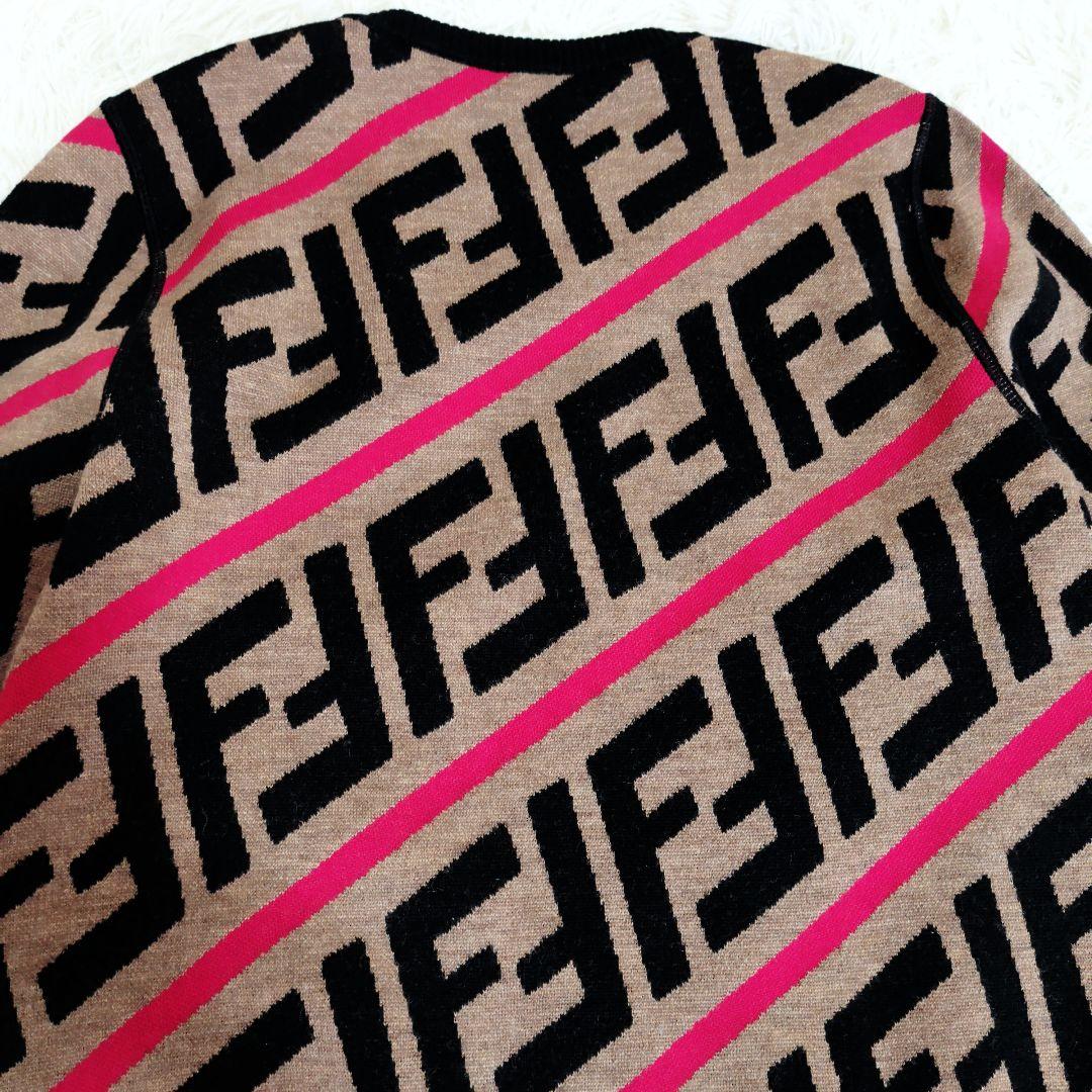 FENDI フェンディ キッズ レディース ロゴ ニット セーター