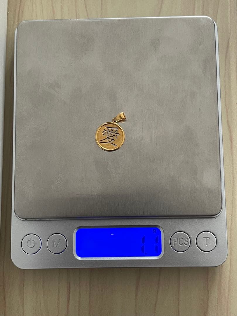 K18 「愛」漢字　ペンダント