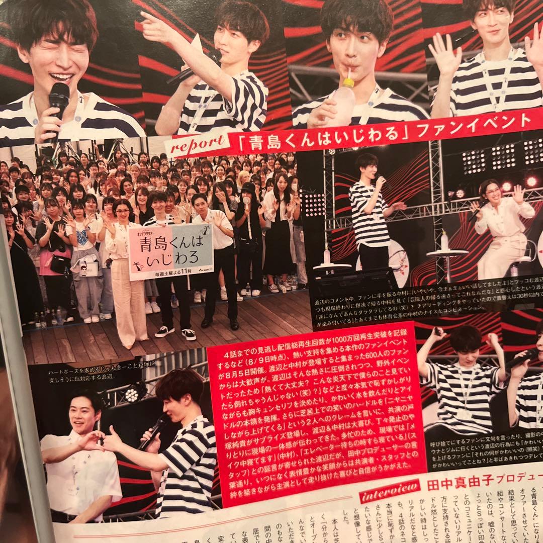青島くんはいじわる　渡辺翔太　中村アン　切り抜き　まとめ売り