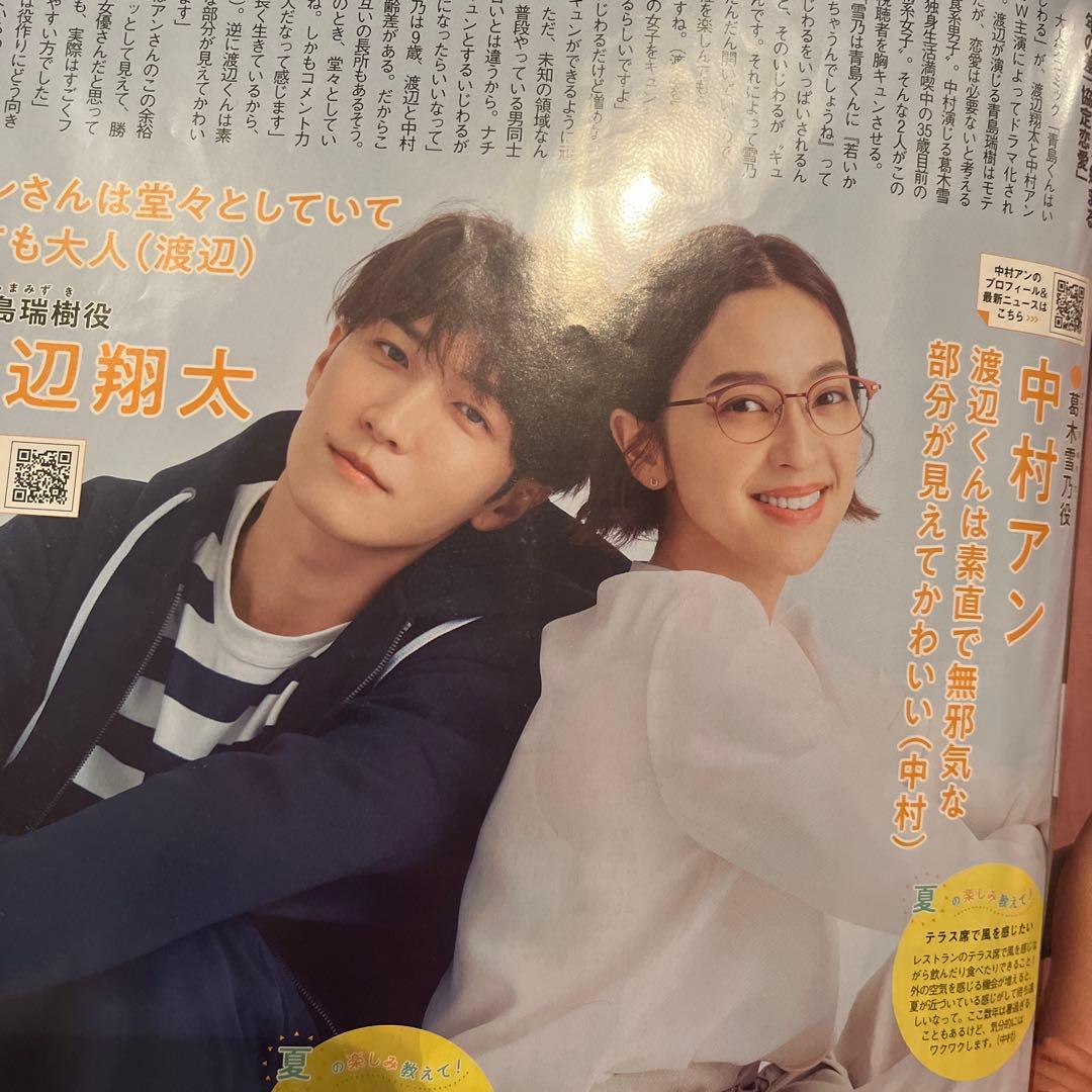 青島くんはいじわる　渡辺翔太　中村アン　切り抜き　まとめ売り