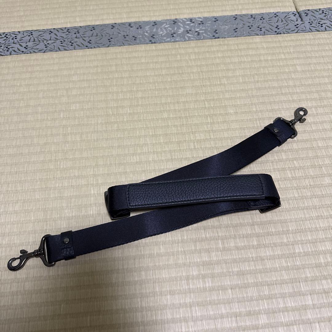 黒 レザー　トートバッグ2WAY FUJITAKA
