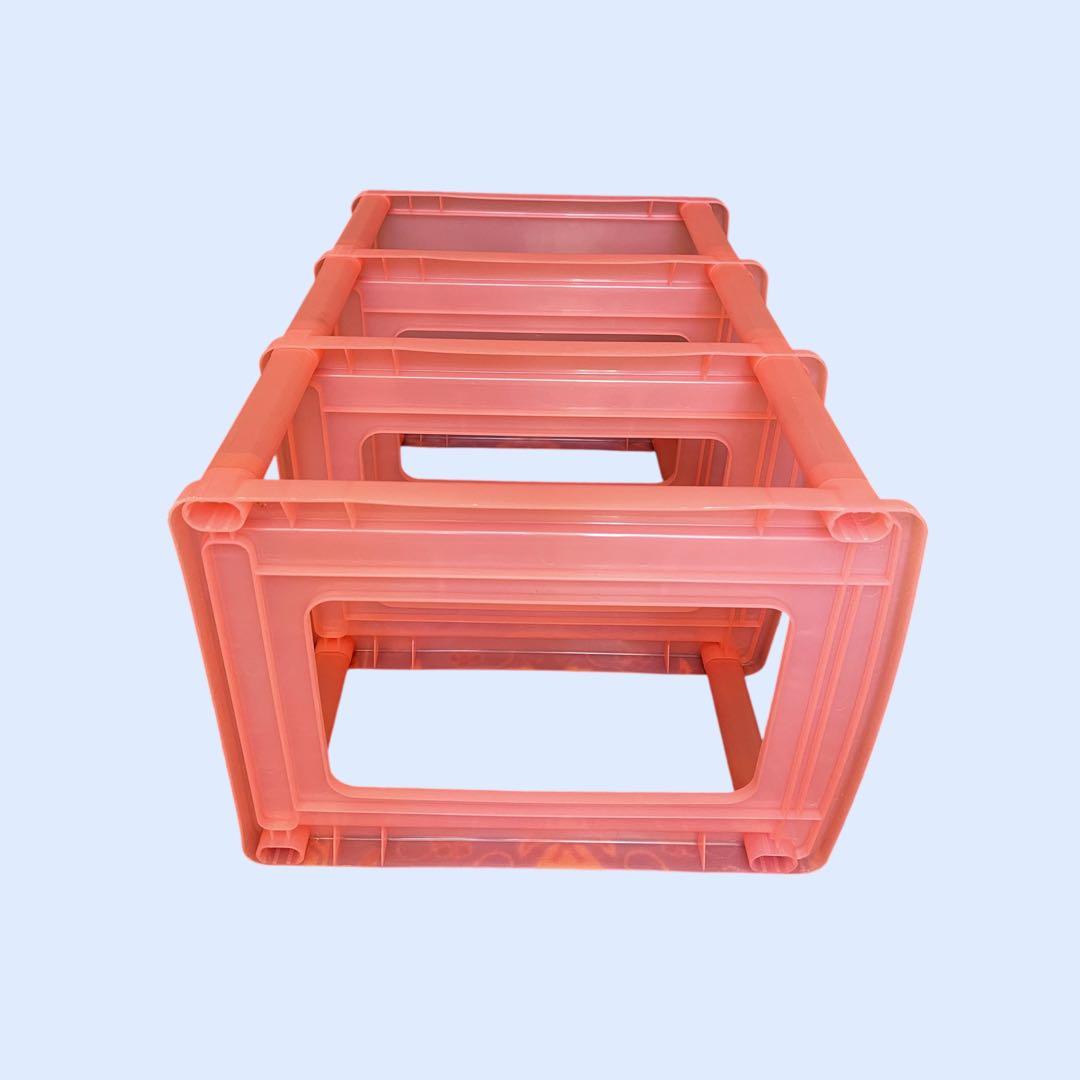 希少　ハローキティ　顔花　3段スライドファミリーケース　3段チェスト SLW30