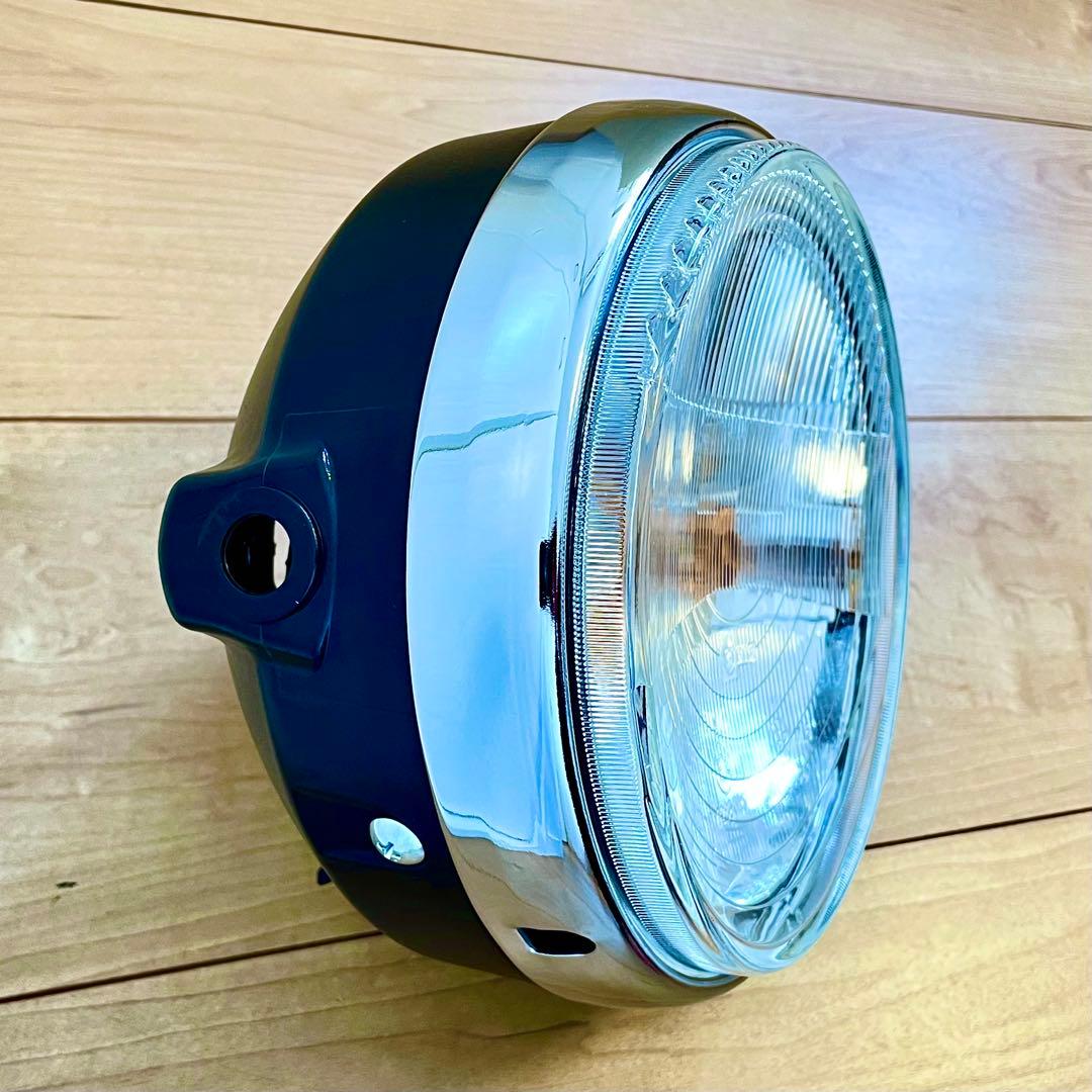 キティ！当時物 シビエ 凹み ヘッドライト CIBIE 極美品 マーシャル