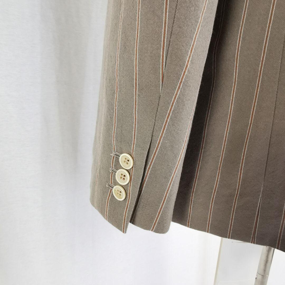 極美品 タグ付き 2025 ストライプジャケット