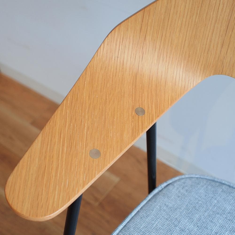 Case Furniture 675チェア オーク材×ファブリックシート