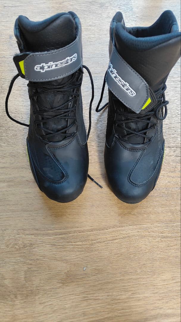 Alpinestars バイク用ブーツ ブラック/グレー/グリーン　　サイズ２７