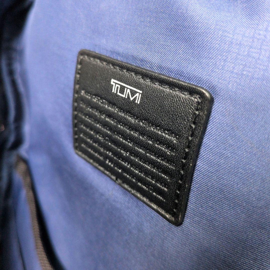 【美品】トゥミ リュック ALPHA3 カーボンレザー ビジネス 正規品