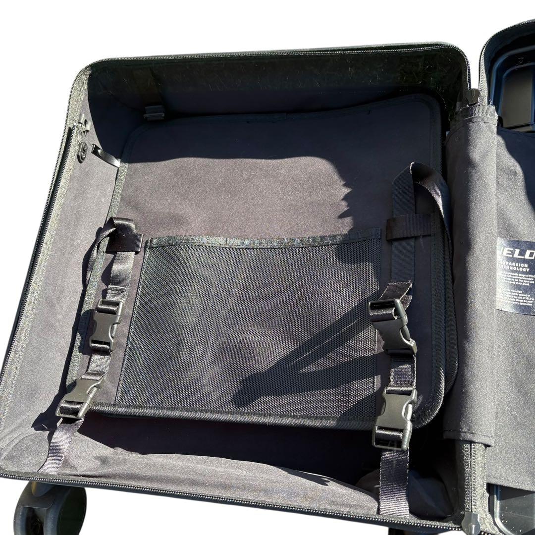 VELO ヴェーロ スーツケース 3in1 3段 可変式 キャリー 機内持込　黒