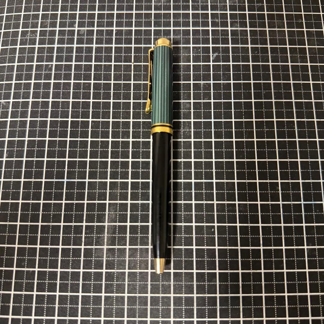 ペリカン ボールペン K300 緑縞