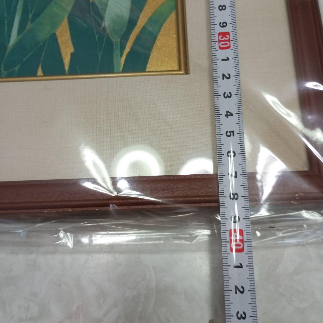 花菖蒲の画　美品　橋作　大特価セール　凄く惹かれます　いい絵です