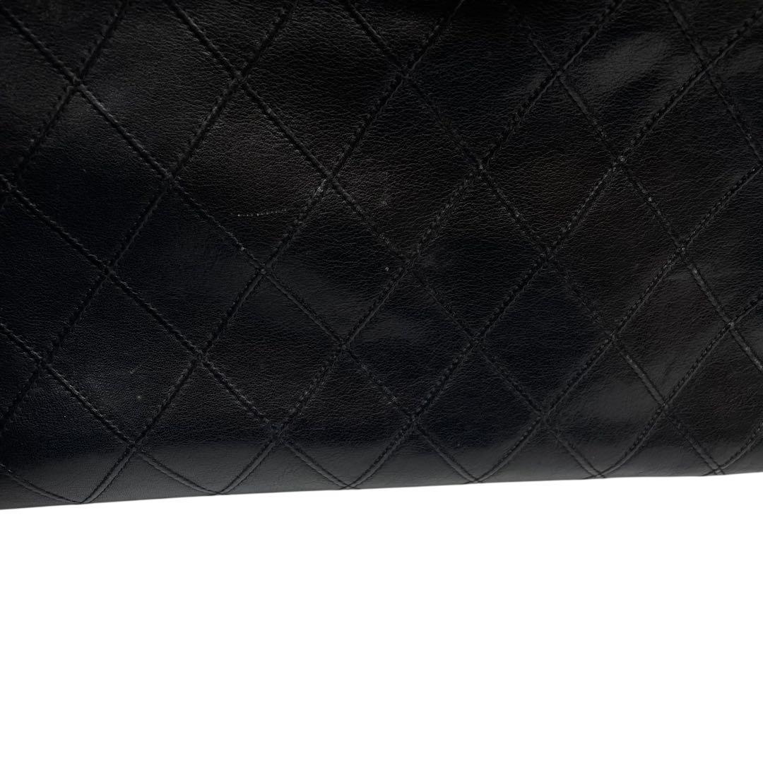 シャネル ビコローレ マトラッセ ラムスキン クラッチ セカンド ハンド バッグ