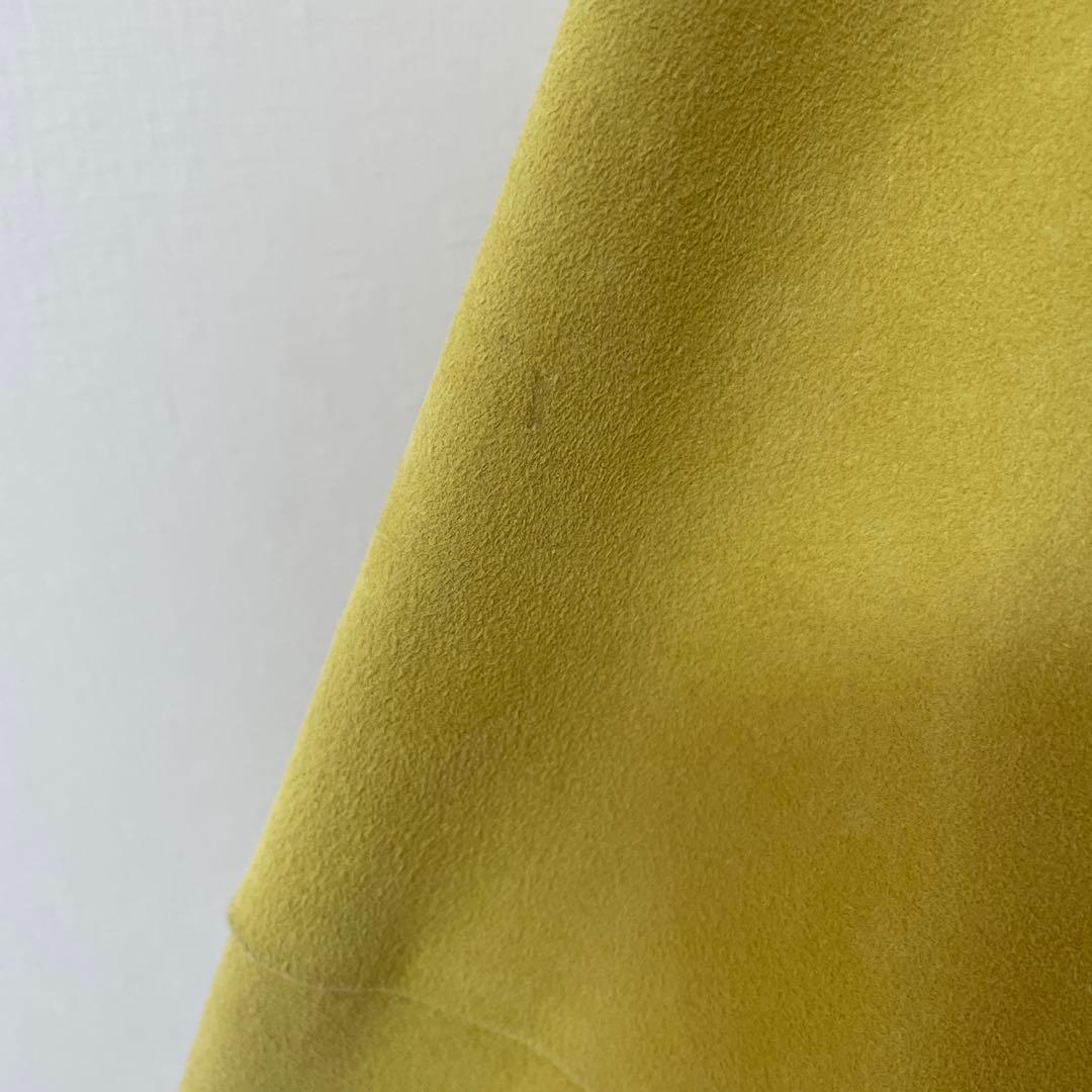 eabure✖︎RHC ライトアウター　黄色　イエロー36 レザージャケットやぎ