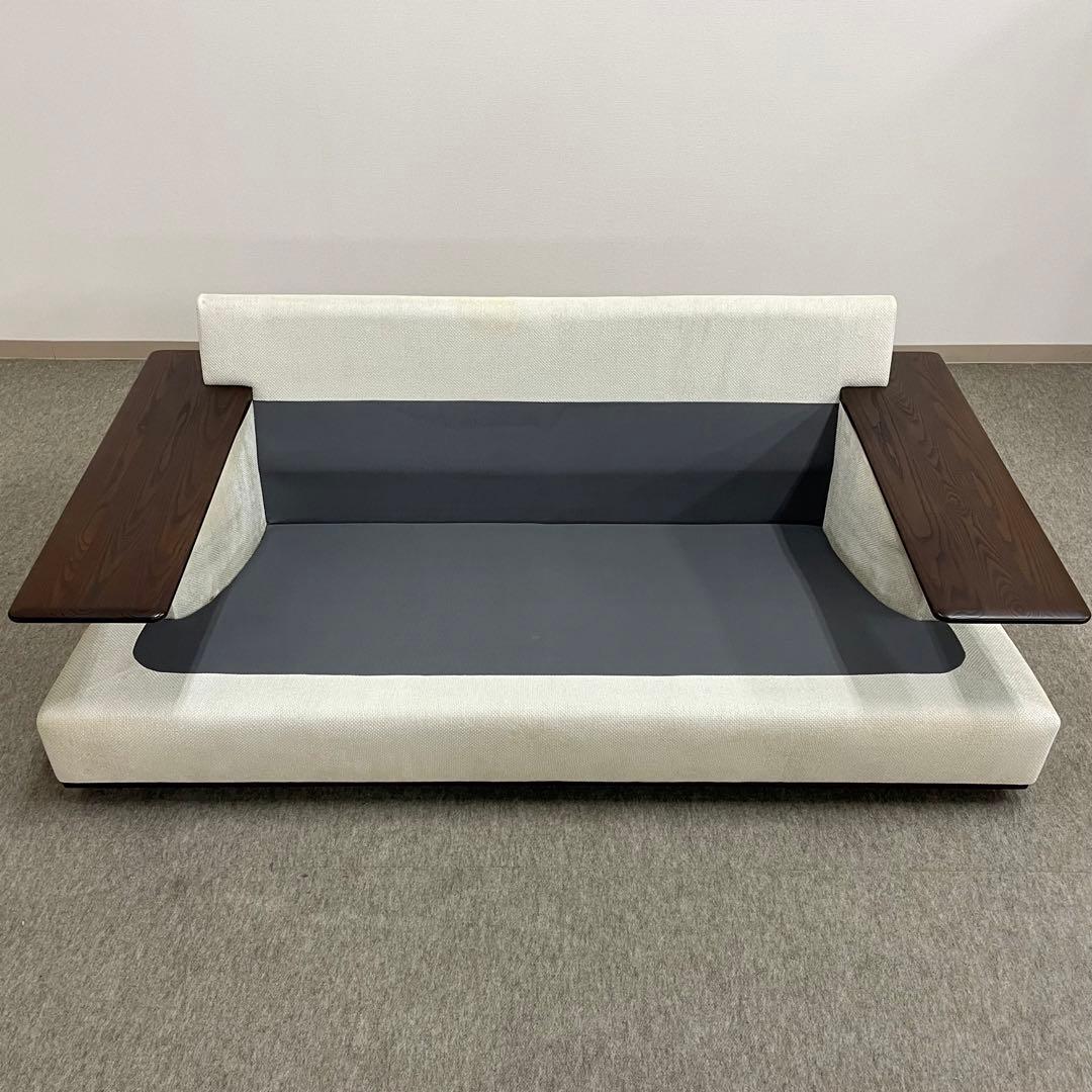 【karimoku】2人掛椅子ロングUU4512K117(2014年生産)