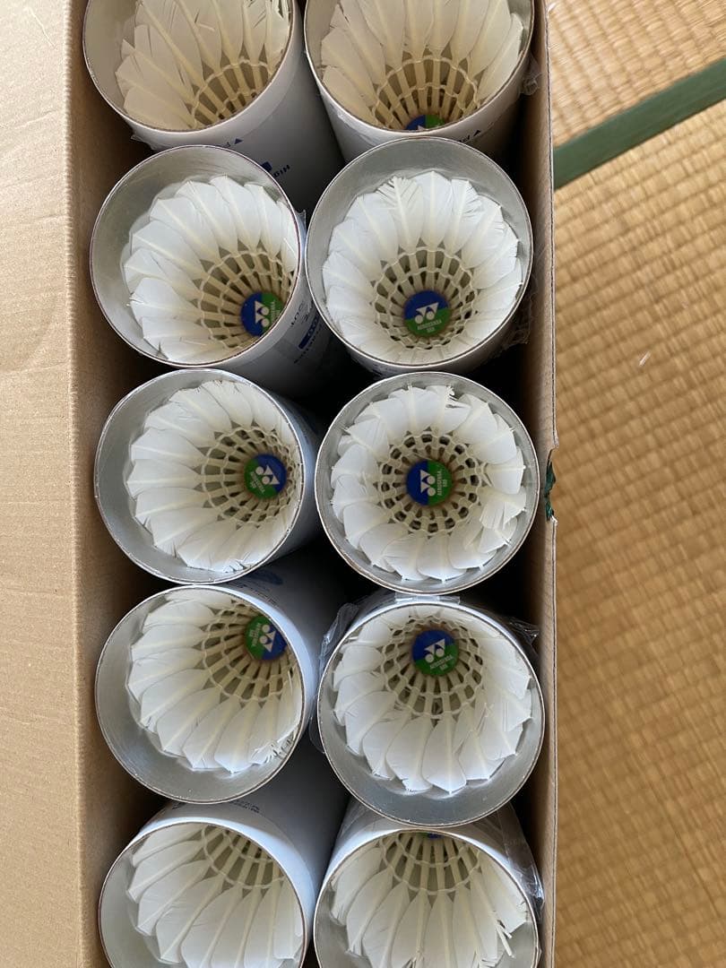 AEROSENS A500 中古バドミントンシャトル120球☆