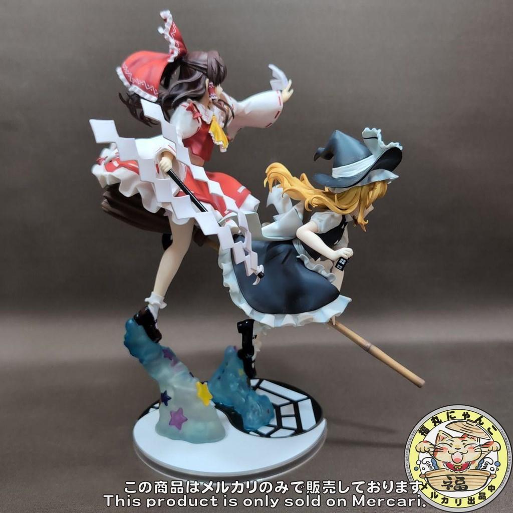 東方project 博麗霊夢 霧雨魔理沙　1/7 フィギュア　アニプレックス