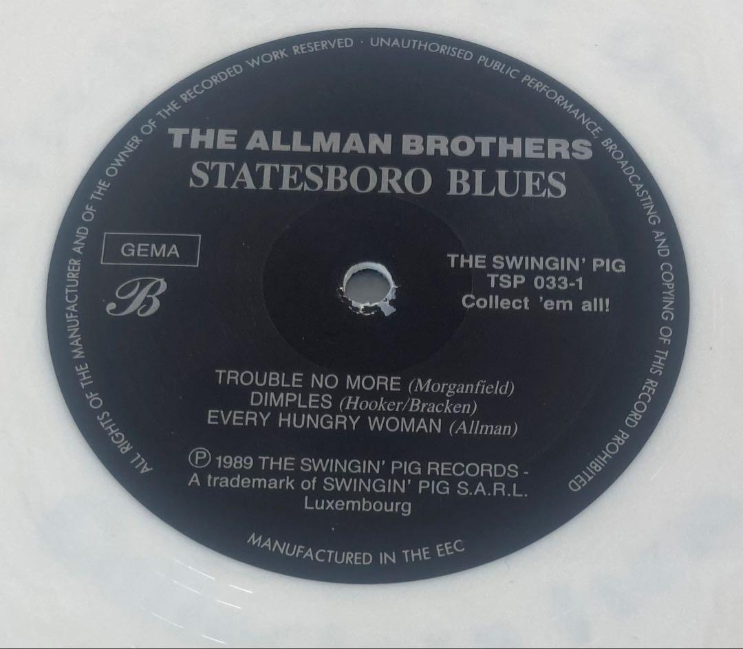 ◾️史上最高ライブTMOQ名盤3LP◾️THE ALLMAN BROTHERS BA