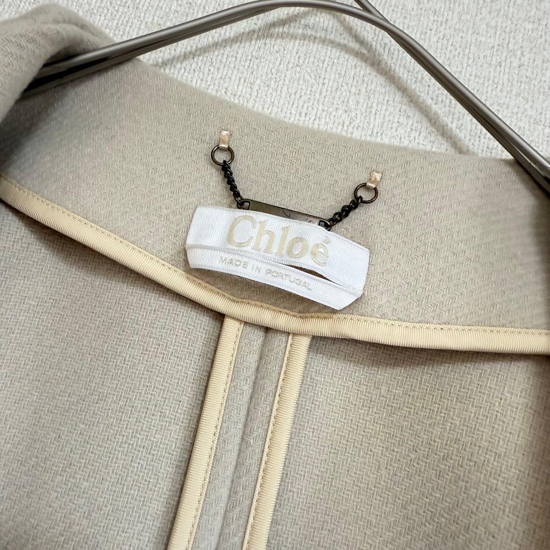 美品★Chloe★大草直子さん着用★バージンウール★ショートブルゾン★