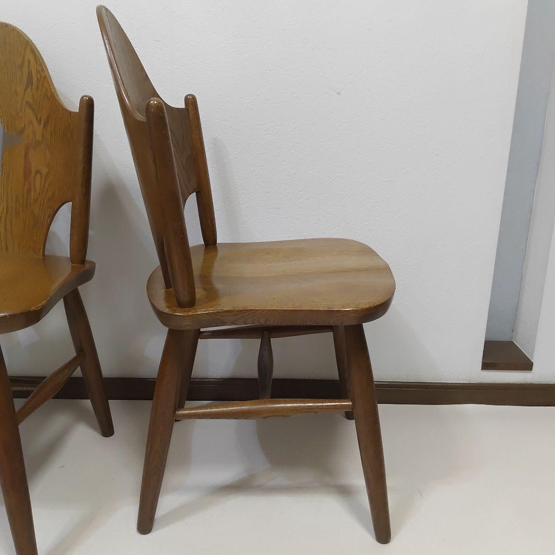 ③ 希少なお品　飛騨の家具　WINDS 太平　ダイニングチェア　チャーチチェア