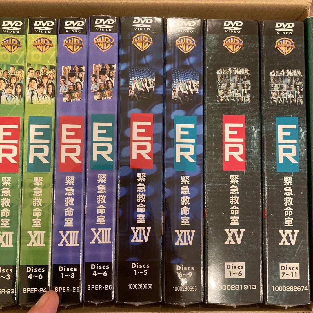 ER 緊急救命室 ザ・ソフトシェル・コンプリート・ボックス シーズン　DVD