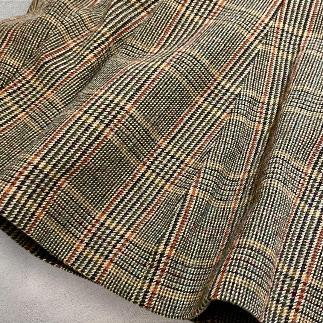 【現行タグ】ポロラルフローレン　グレンチェックウールブレンドブレザー　M