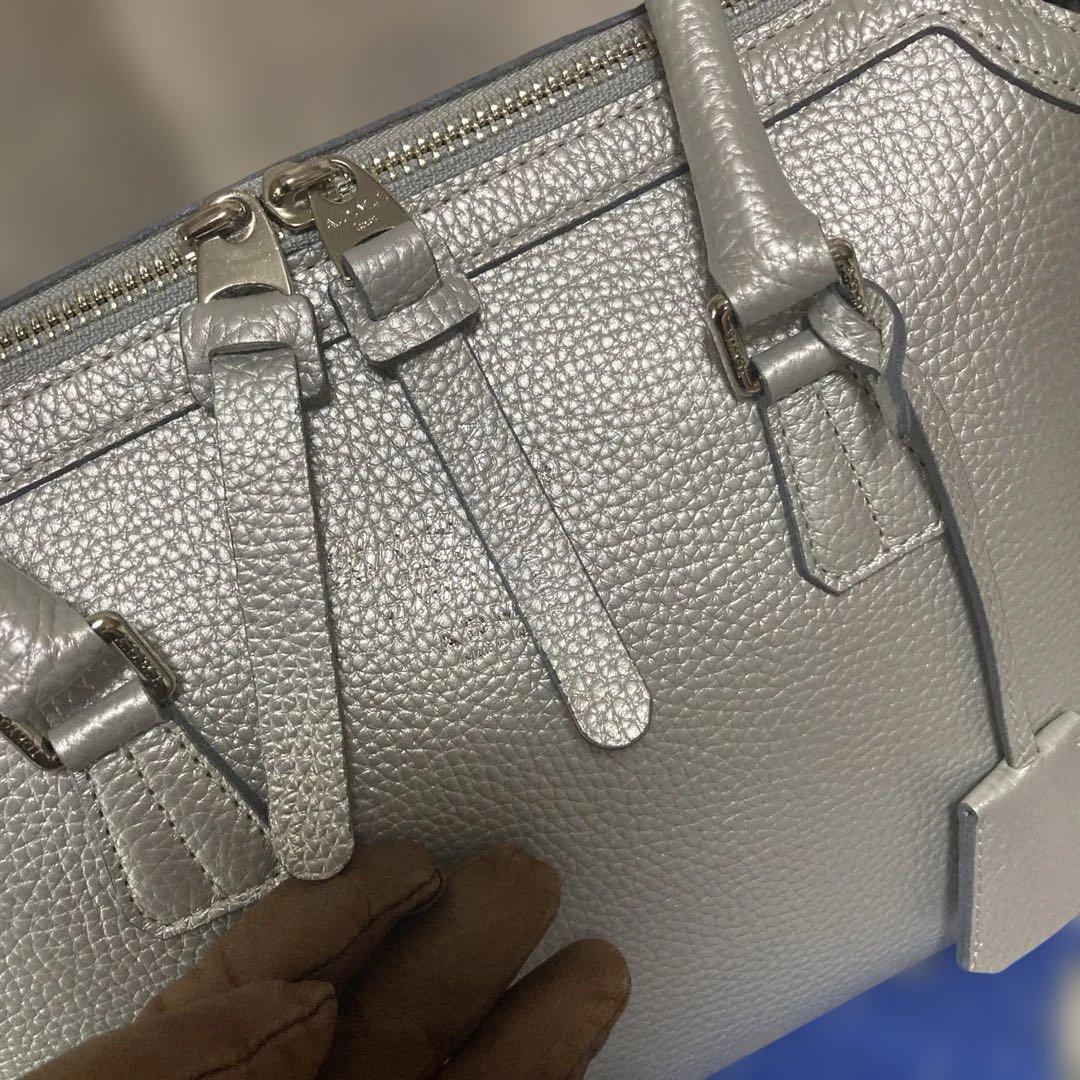 okitan！ADMJ蜂モチーフシルバーグレーカラー新品未使用たいへん綺麗