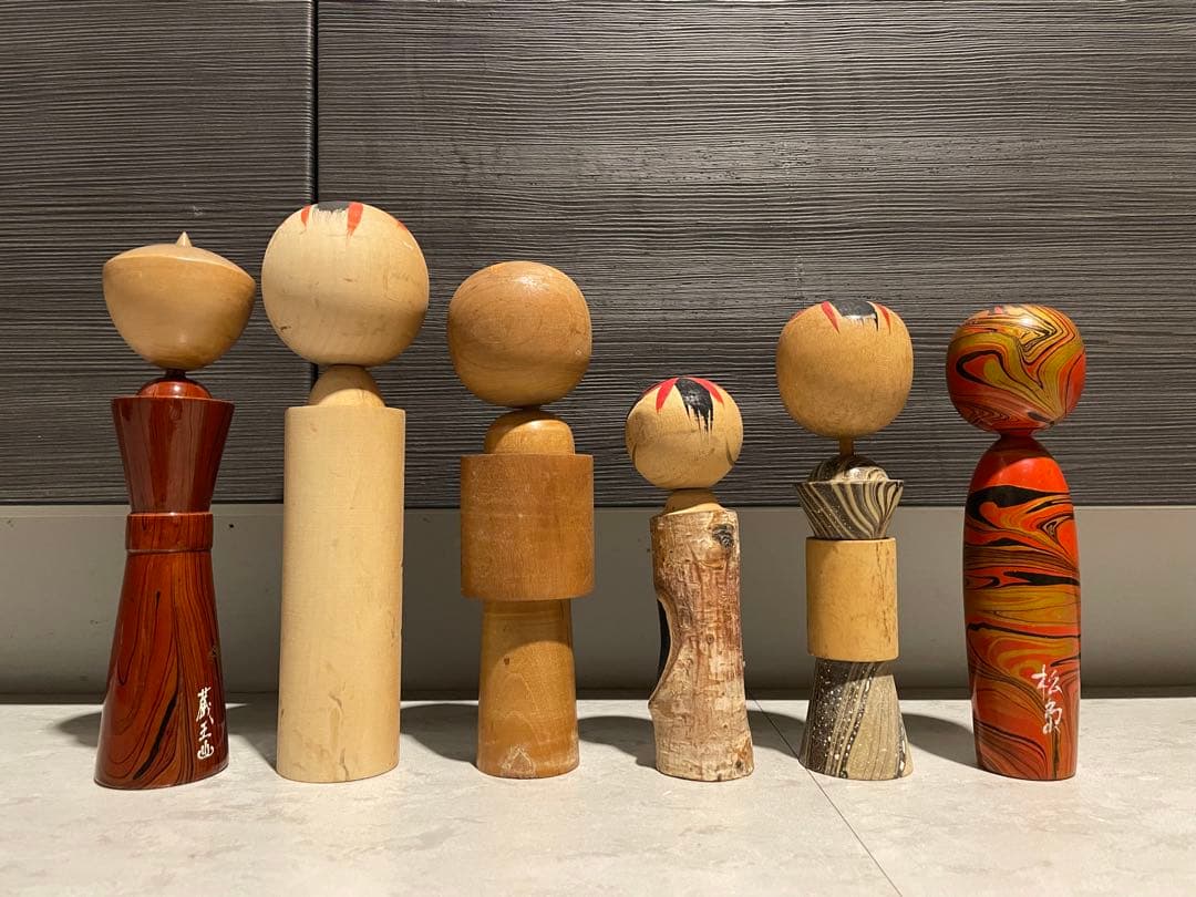 伝統 こけし 大量 50体 郷土玩具 セット まとめ まとめて kokeshi