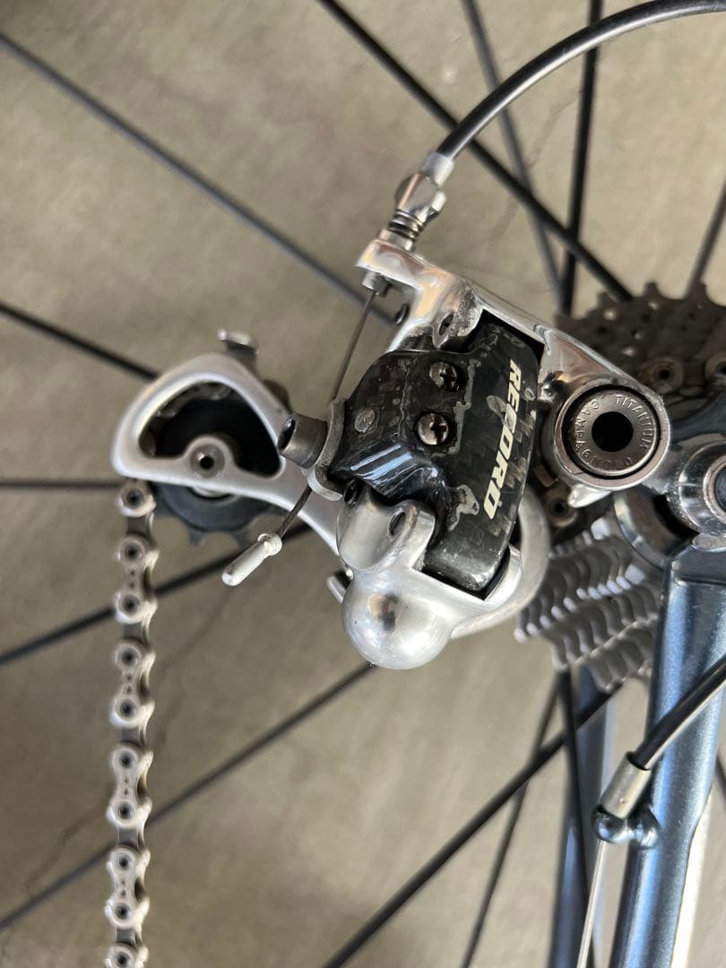 ANCHOR RNC7ネオコットロードバイクフレーム ダークシルバー