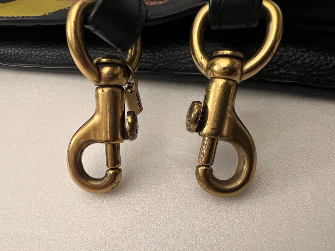 ⭐️【希少・限定品・美品】コーチとバスキアの限定コラボ ショルダーバッグ