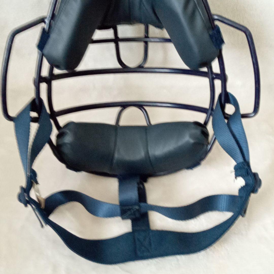 ミズノ 野球 軟式用 キャッチャー ヘルメット Oサイズ&マスク ブラック