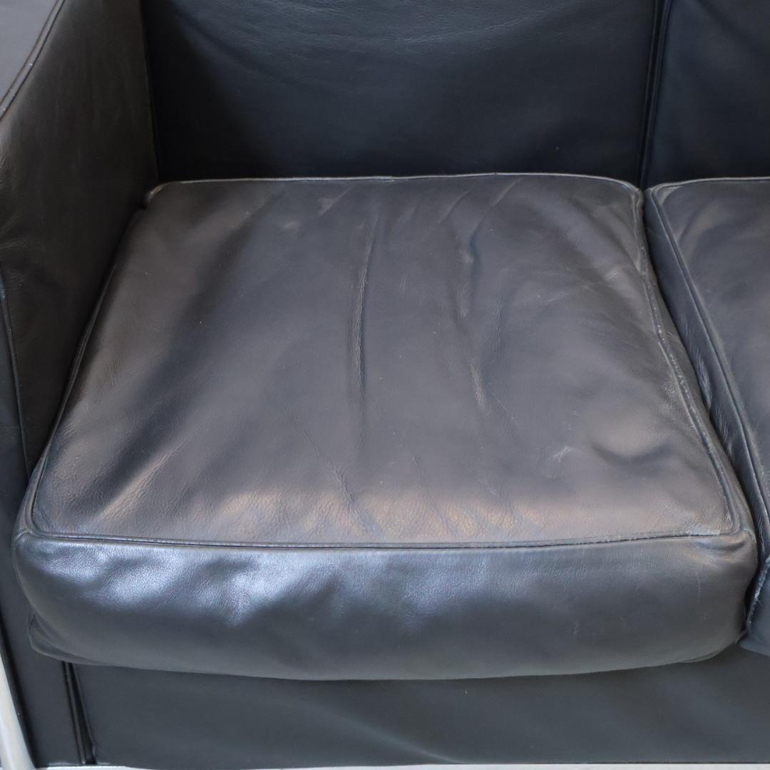 IDC OTSUKA 大塚家具 ル・コルビュジエ LC2 3人掛けソファ 3P