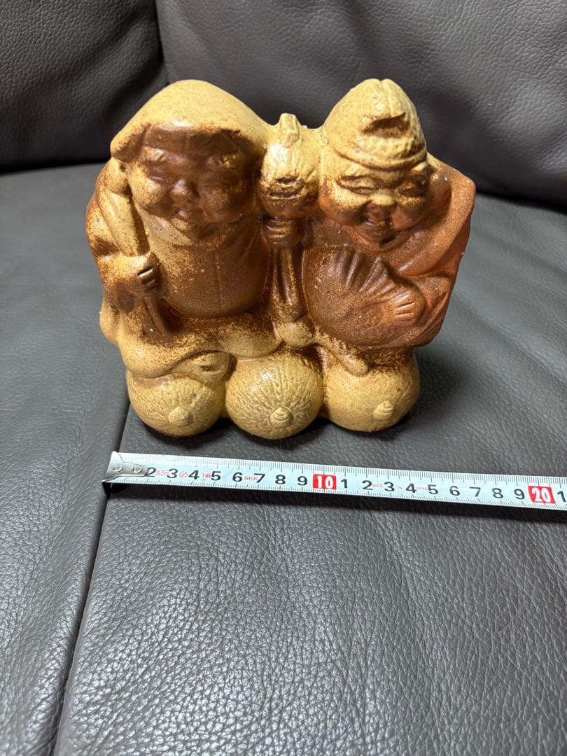 置物　七福神の恵比寿様と大黒天様