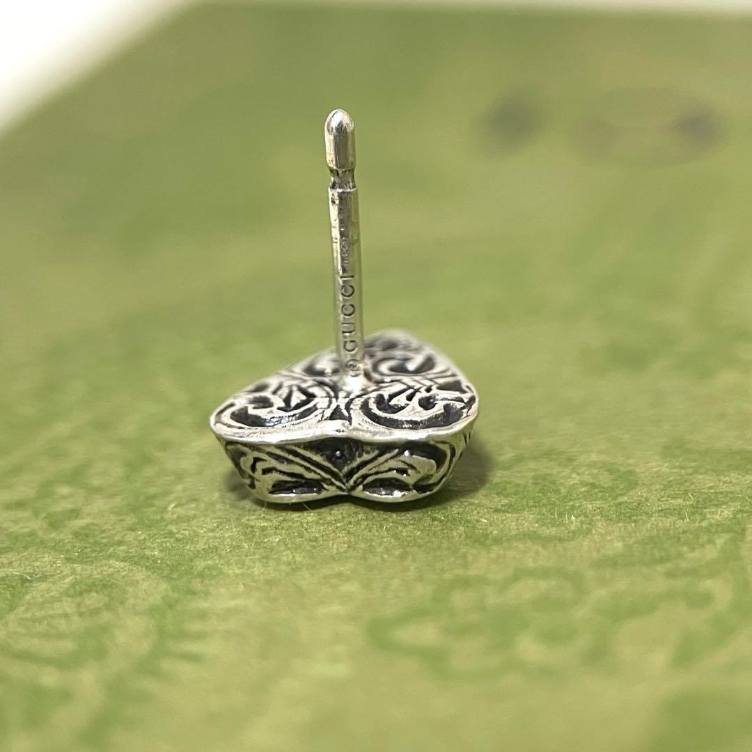 【極美品】グッチ　ハートピアス片耳　アラベスク　メンズ/レディース