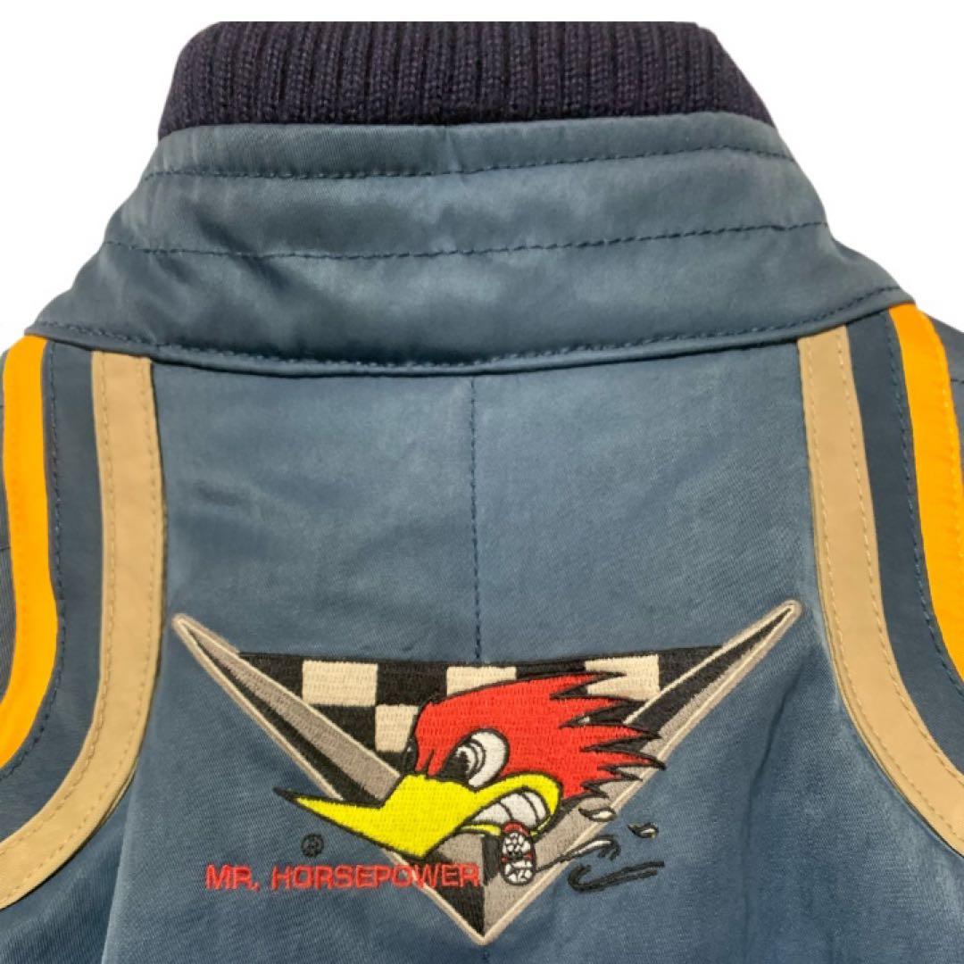 状態良好！Clay Smith CSY-7213ライダースジャケット刺繍ワッペン