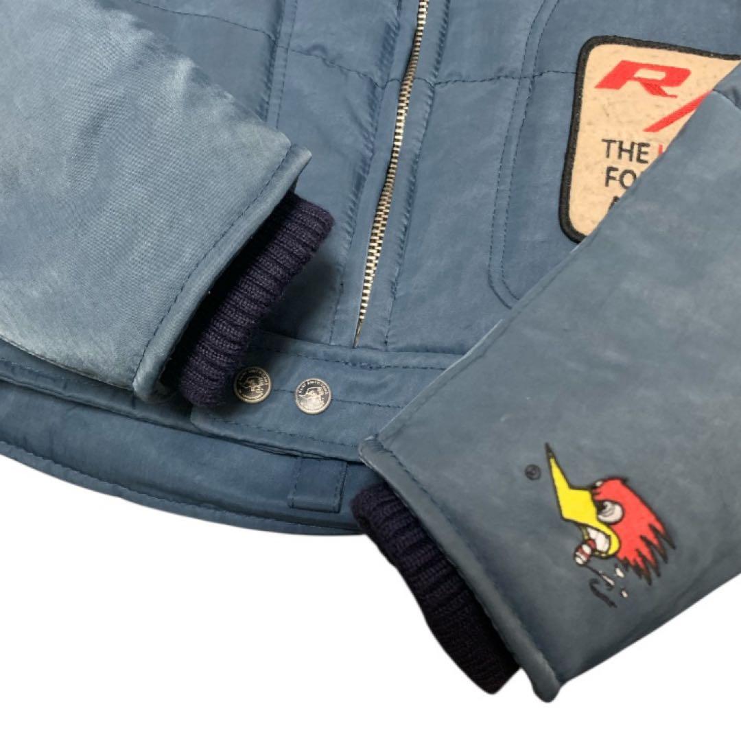 状態良好！Clay Smith CSY-7213ライダースジャケット刺繍ワッペン