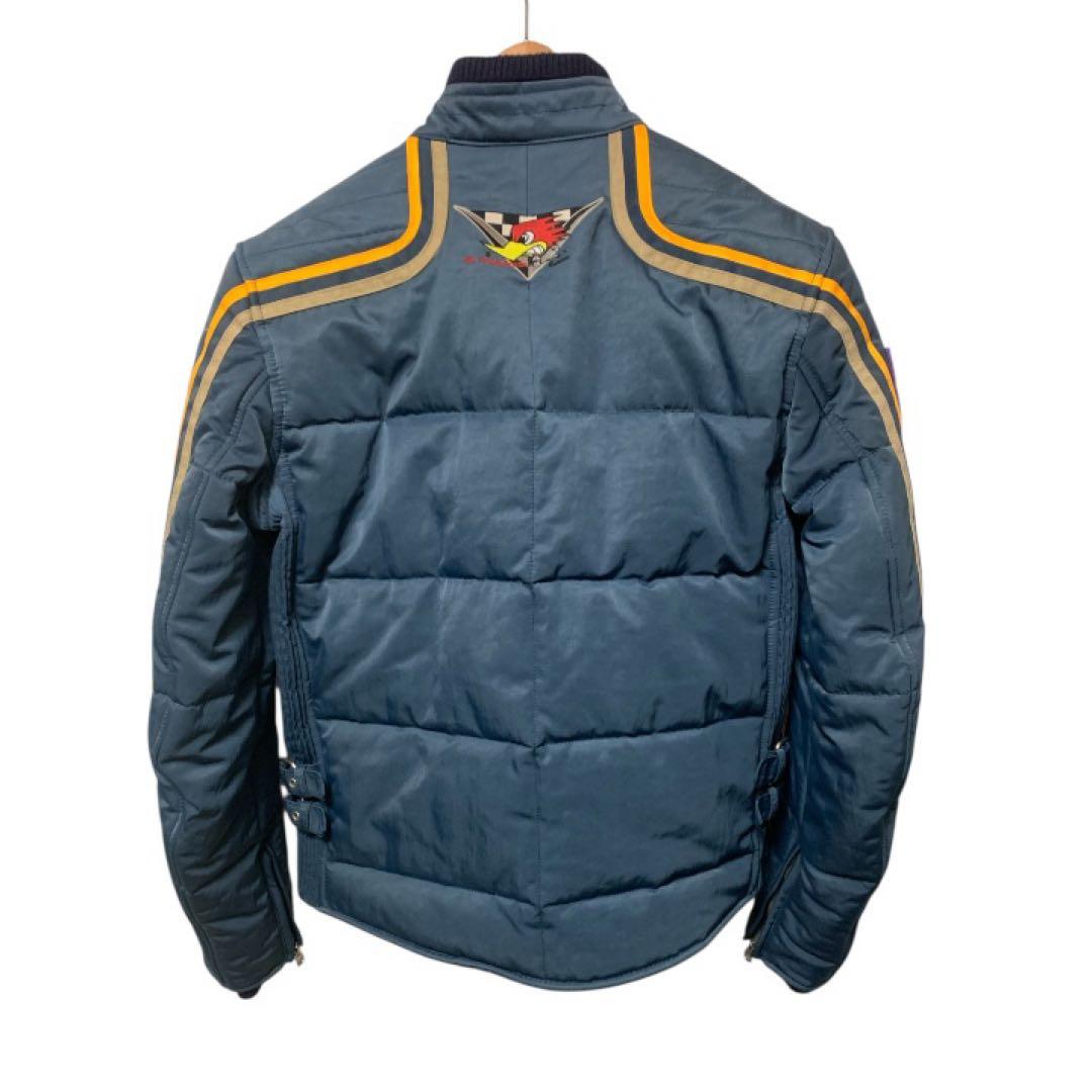 状態良好！Clay Smith CSY-7213ライダースジャケット刺繍ワッペン