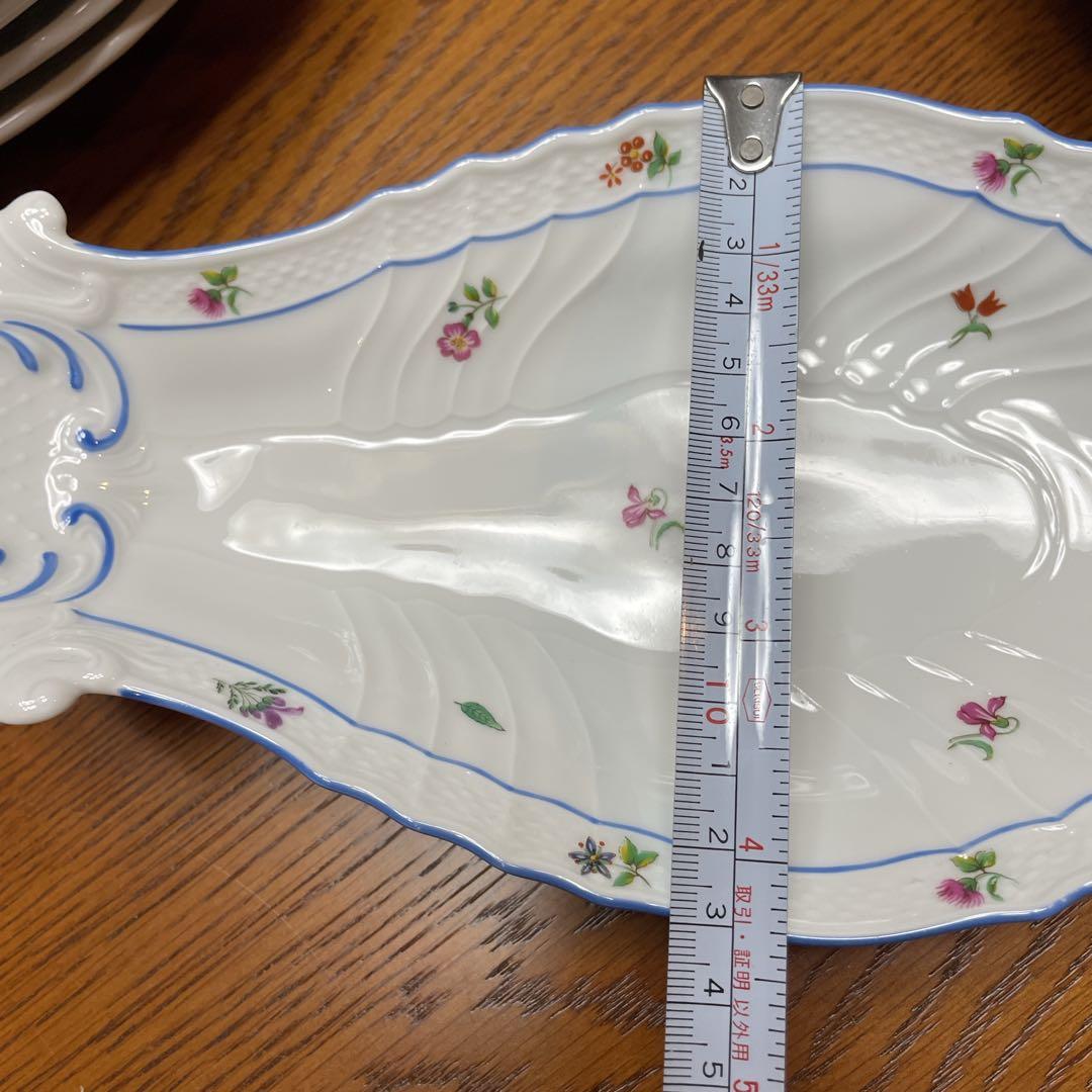 リチャードジノリ　ベッキオホワイト　ベッキオレバント ディナープレート 9枚