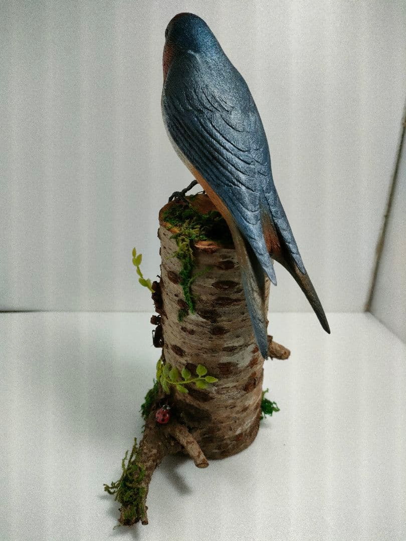 リュウキュウツバメ　バードカービング