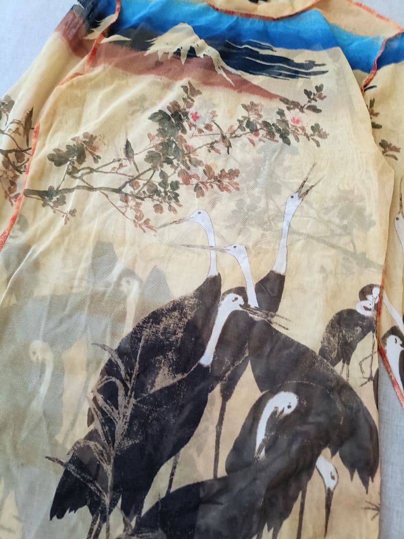 90s jean paul gaultier femme パワーネットトップス