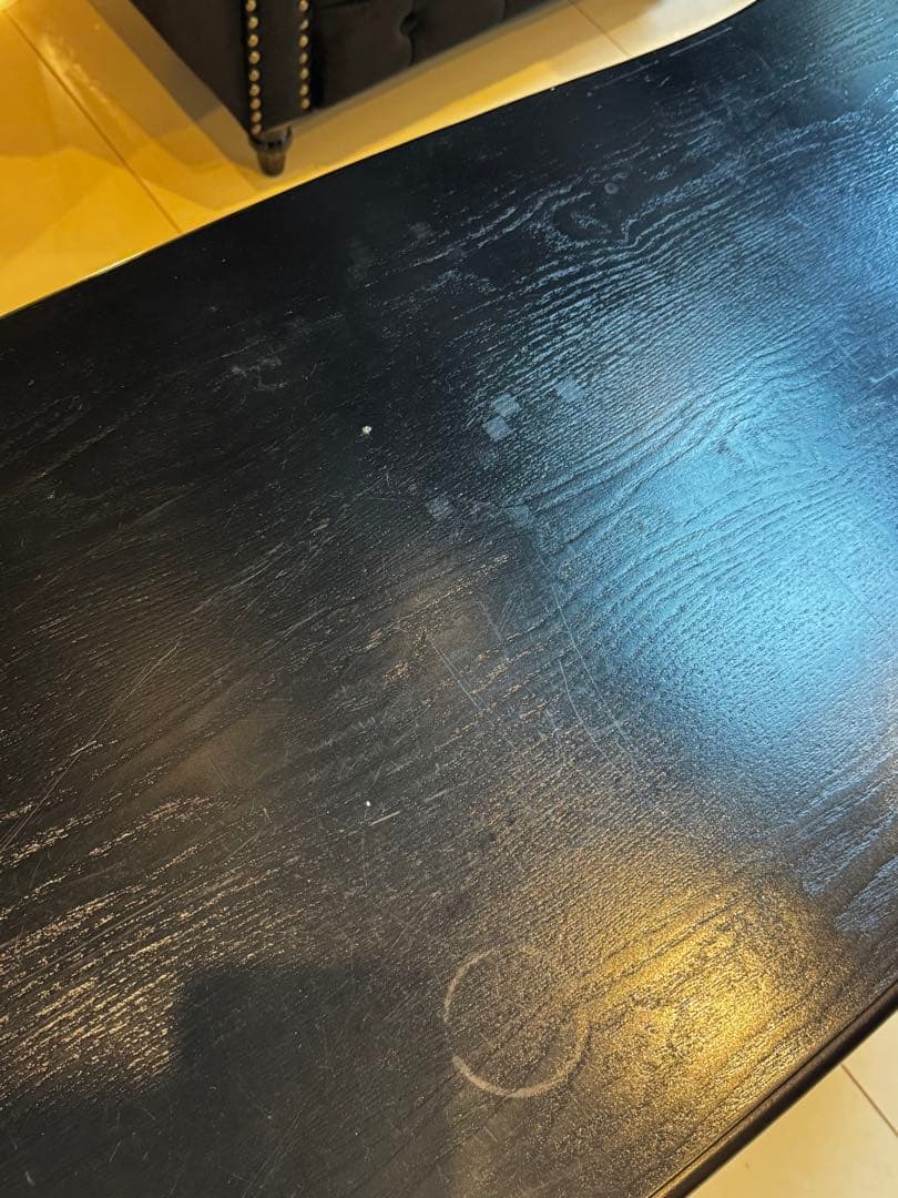 値引しました　アンティーク　ロココ調 コーヒーテーブル　猫脚　ダークブラウン