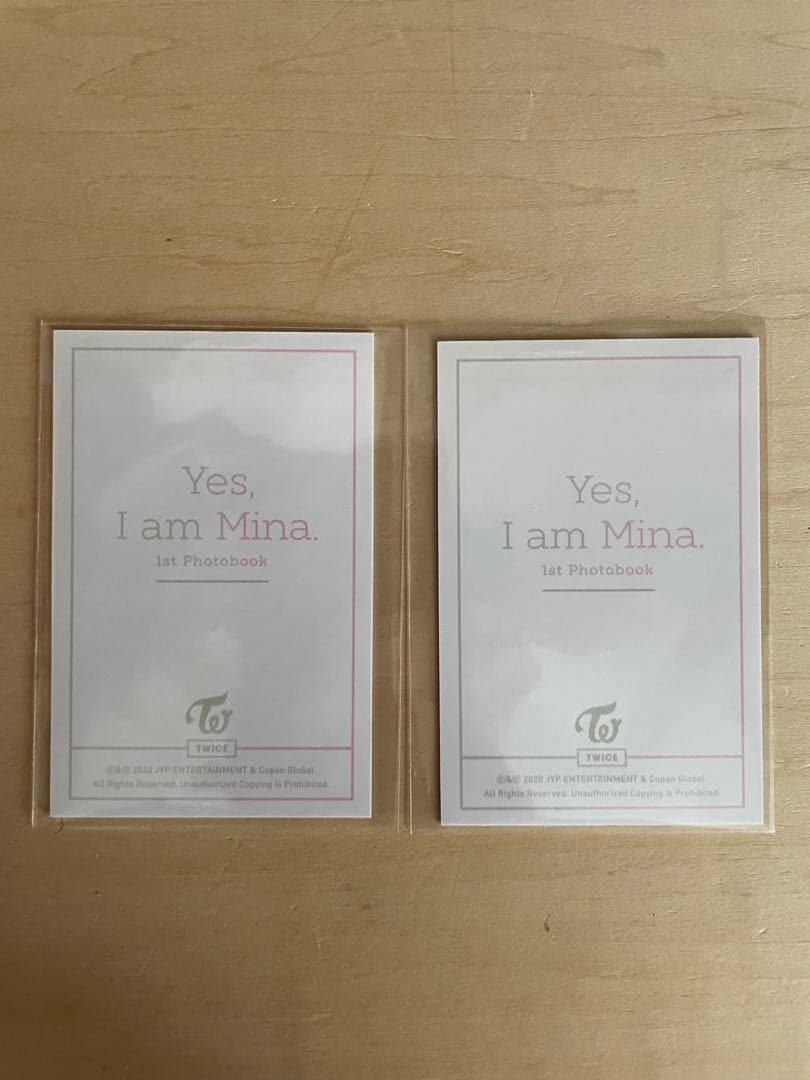 yes i am mina イエス　アイ　アム　ミナ　トレカ　セット