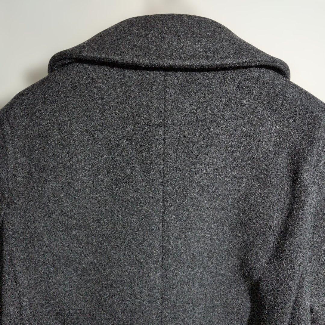 美品 DANTON ウールモッサ コート くるみボタン サイズ 40