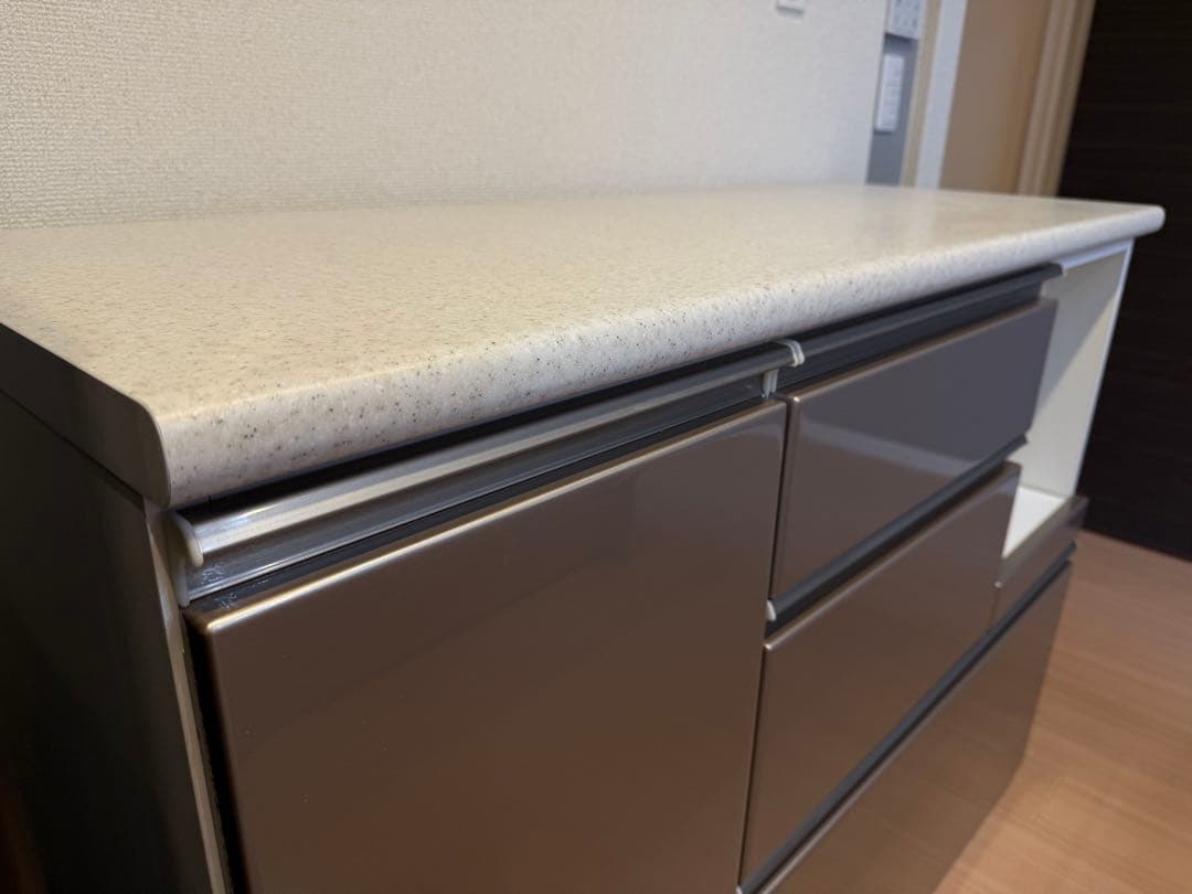 【美品】ニトリ 食器棚 キッチンカウンター 120cm