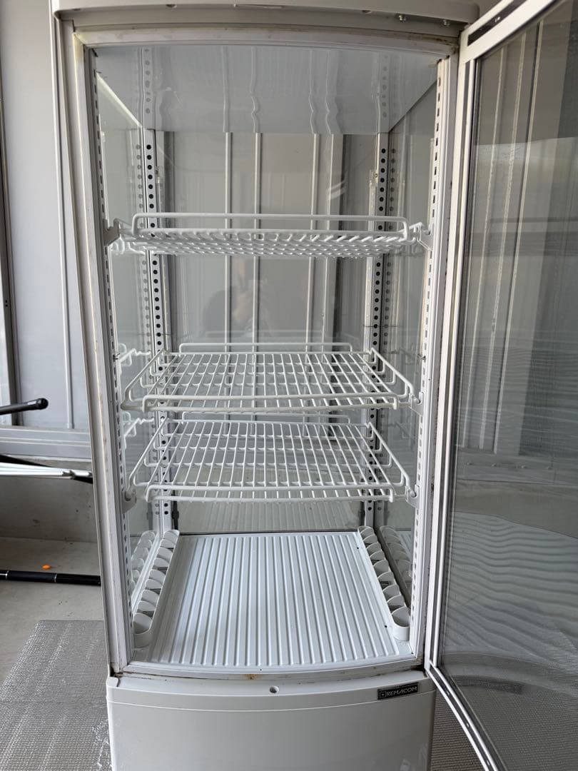 レマコム冷蔵ショーケース 98L