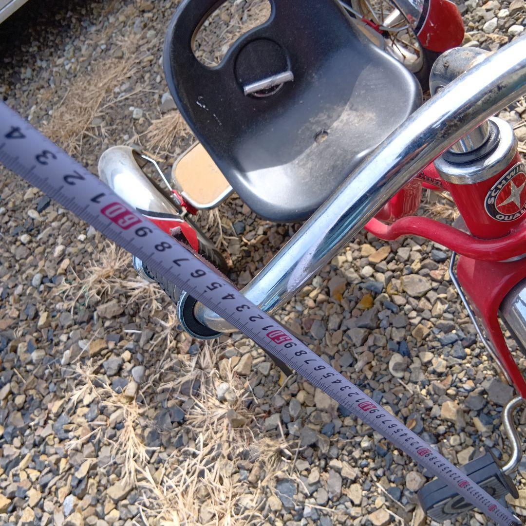 赤い三輪車 金属フレーム